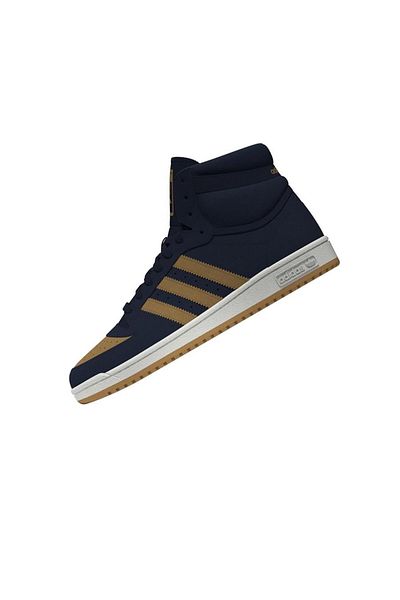 adidas Men's Navy Blue Rebound Basketball Shoes - Top Skin (IE7244)