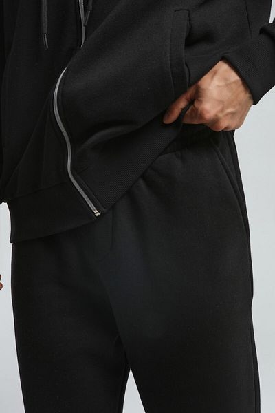 BENMANAJ Ανδρικό μαύρο παντελόνι Jogger