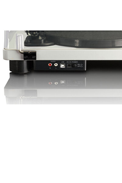 Lenco LS-50 Gri Dahili Hoparlörlü Pikap