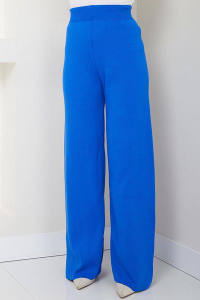 hafsamina Saks Colorful Knitwear Trousers - Hm2555