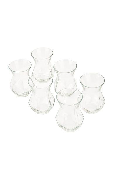 LAV 6 Tea Glasses - Transparent - 165 ml