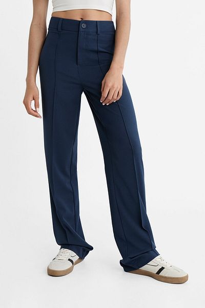 Stradivarius Smart trousers with seam detail