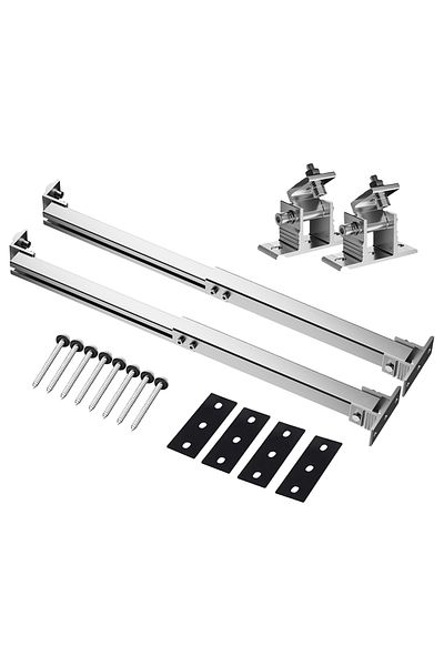 Choice Solar Panel Foot Mount Adjustable Solar Panel Mount Support Aluminum Alloy Solar Panel Mounting B...