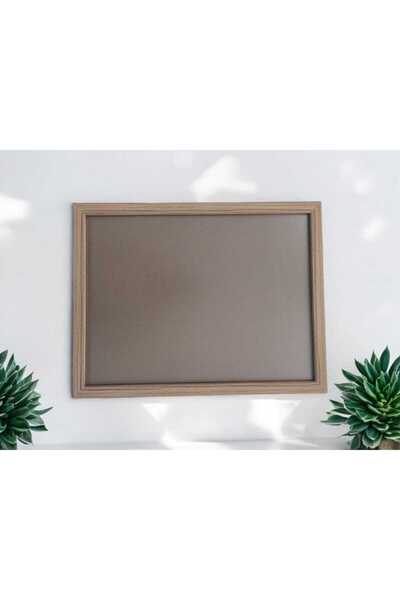 Özcam Ayna Ve Çerçeve 30X42 Fotoğraf Evrak Poster Ruhsat Diploma Resimlik Meşe Çerçeve