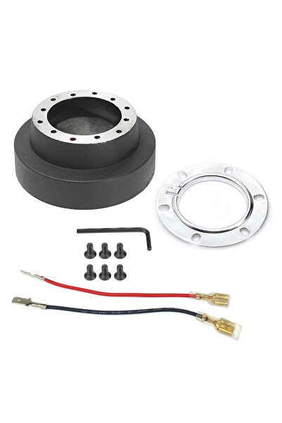 Choice محول محور عجلة قيادة السيارة أسود 20 مم، طقم فك سريع، مناسب لسيارات BM...