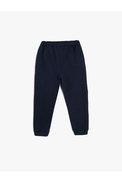 Koton Elastic Waist Button Detailed Pocketed Jogger Sweatpants
