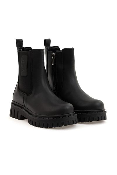 U.S. Polo Assn. Girl's Black Boots 50295097-Vr046