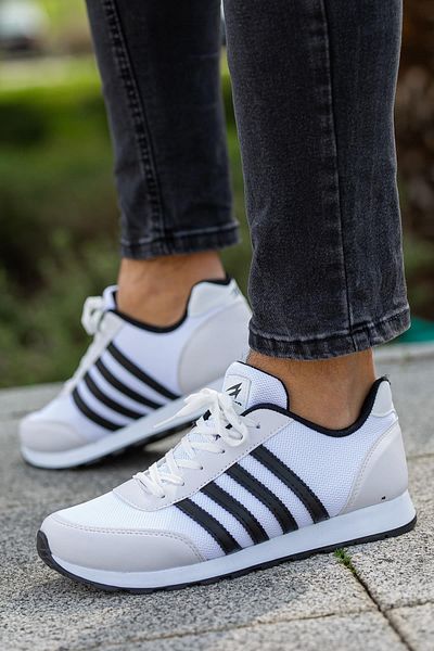 onexsports Men's Daily Comfortable Sole Comfort Lace-Up Light Flexible Walking Mesh Sneaker Sports Shoes