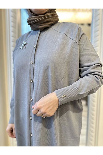 Invee INVEE 6283 - سترة اليعسوب الرمادية