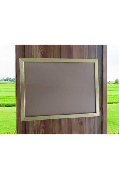 Özcam Ayna Ve Çerçeve 35 X 50 Fotoğraf Evrak Poster Ruhsat Diploma Resimlik Gold Çerçeve