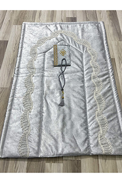 AYHANHOME 6 τεμάχια Velvet French Laced Dowry Bundle Boxed Prayer Mat Team Σετ γαμπρού νύφης