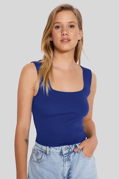 TENA Women's Saks Square Neck Knitwear Athlete