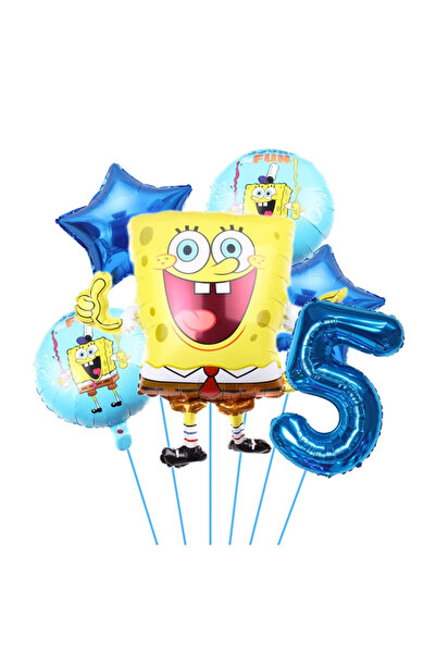Choice مجموعة واحدة من 6 قطع من بالونات سبونج بوب سكوير بانتس وباتريك ستار لح...