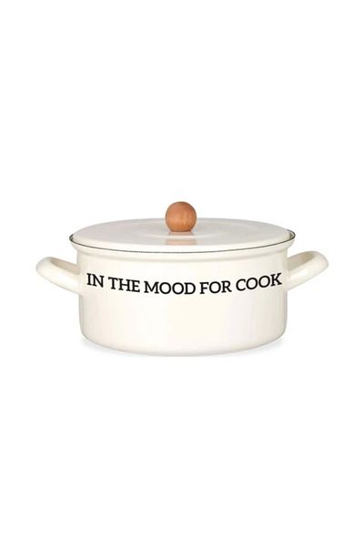 MİEN Mien Emy1008B Enamel Short Pot 22cm