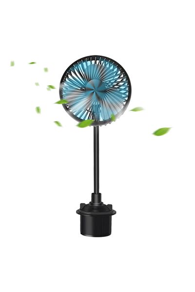 Choice USB 3 Speed Auto Cooler Fan Powerful Quiet Portable Car Cup Holder Fan for Car Van Truck SUV RV