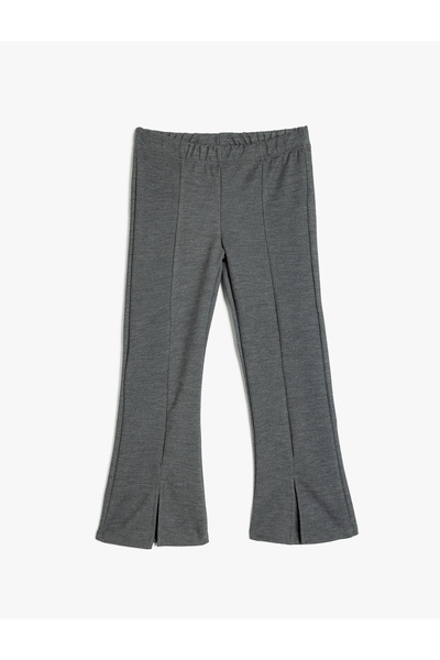 Koton Ισπανικό παντελόνι με ελαστικό σκίσιμο στη μέση