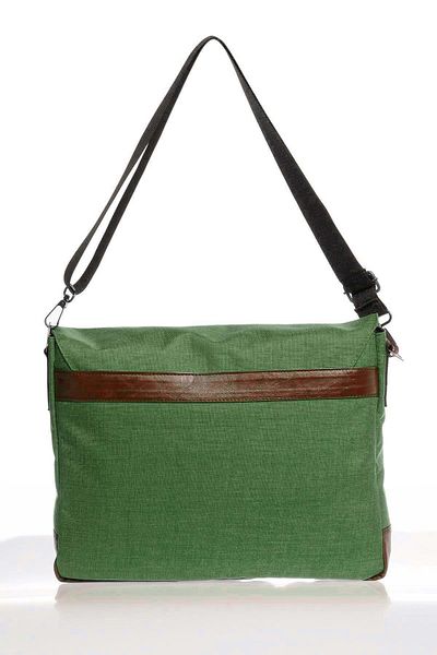 Bagorama Чанта за лаптоп Ping Unisex 15 инча, през рамо и през рамо - зелена