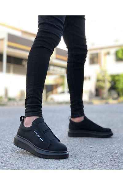 Preux Men's Banded Sneakers Orthopedic Elastic Seasonal Casual Shoes