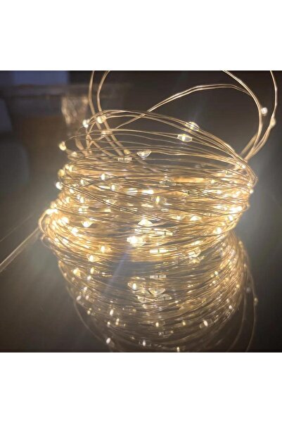 Choice سلسلة إضاءة LED مقاومة للماء تعمل بمنفذ USB، بطول 20 مترًا، لون أبيض د...