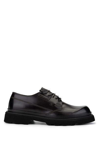 Tamer Tanca Fabi Men's Genuine Leather Brown Classic Shoes