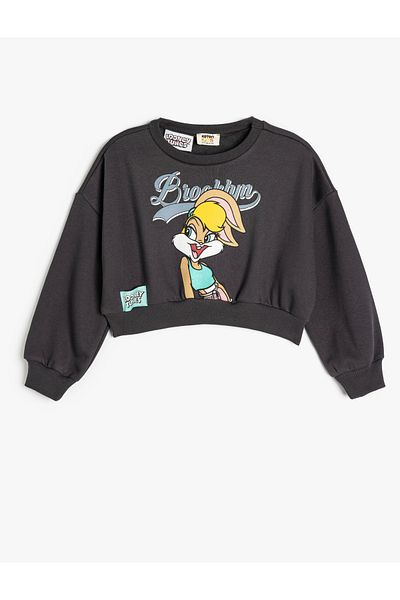 Koton Lola Bunny Licensed Long Sleeve Cotton Sweatshirt