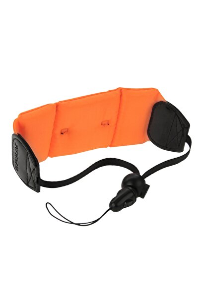 Choice سوار معصم برتقالي اللون من PULUZ Mini Sports Camera للغوص، عوامة مائية...