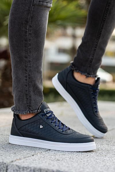 Preux Leather Kapitpreux Daily Orthopedic Comfortable Quality Lace-Up Casual Men's Sneaker Sports Shoes