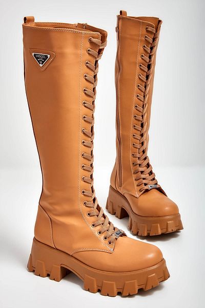 Bambi Γυναικείες μπότες Camel - K 02703201509   Μοντέλο