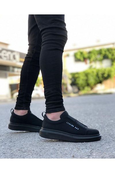 Preux Men's Banded Sneakers Orthopedic Elastic Seasonal Casual Shoes