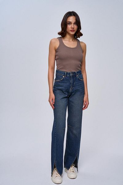 Tuba Butik U Neck Ribbed Mink Women's Athlete