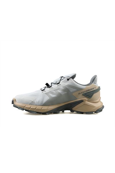 Salomon Supercross 4 Gtx Men's All-Terrain Running Shoes L 47594300   Gray