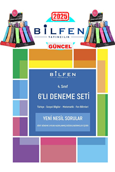 Bilfen Yayıncılık 4. SINIF DENEME SETİ + Polo Kalemlik Hediyeli