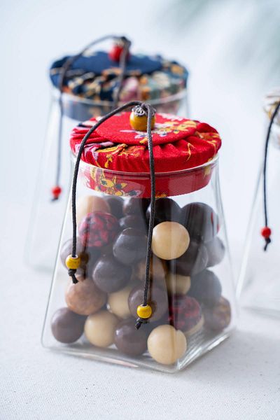 ACAR Decorative Glass Jar - 350 ml