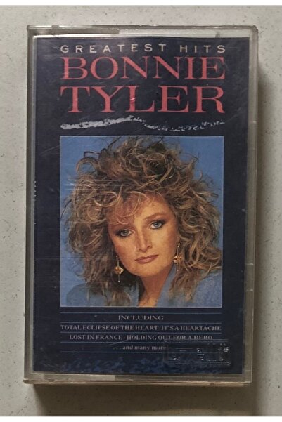 Plakevi İzmir Bonnie Tyler Greatest Hits Uzelli Kaset (Orjinal Dönem Kağıt Ba...