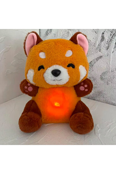 Choice لعبة محشوة بنية اللون على شكل باندا أحمر، حيوان محشو يتنفس، جديد 2024،...