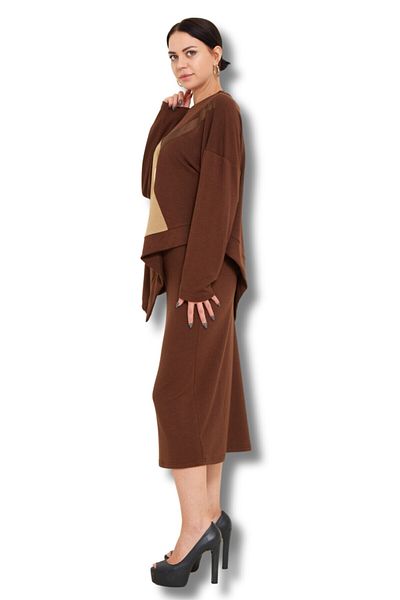 Favori Textile Glittered Top and Bottom Knitwear Set Models & Stylish Design