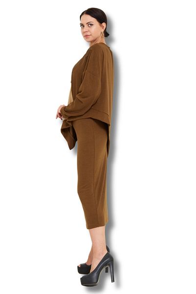 Favori Textile Glittered Top and Bottom Knitwear Set Models & Stylish Design