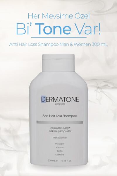 DERMATONE Anti Hair Loss Shampoo | Saç Dökülmesi Karşıtı Şampuan | Procapil, Biotin, Keratin, Caffeine