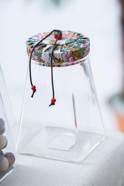 ACAR Decorative Glass Jar - 750 ml
