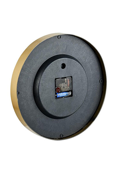 EMORES 30 Cm Gerçek Cam Sessiz Mekanizma Duvar Saati