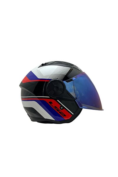 LS2 AIRFLOW 2 RUSH BEYAZ-MAVİ-KIRMIZI KASK