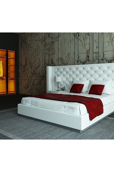 KARAT design Luxury Hotel Style Bed Throw Pillow Cover and Runner Set