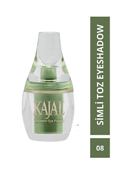KAJAL Shimmer Tekli Toz Göz Farı Orman Yeşili No:08