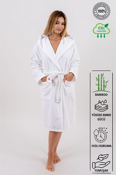 Dotamess Μπουρνούζι Lida Luxury Bamboo Μπουρνούζι