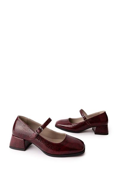 Gondol Tocuri scurte din piele naturală cu o singură curea Tocuri elegante vdt.141