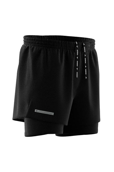 adidas Ανδρικό μαύρο σορτς προπόνησης Ultimate 2 σε 1 (IL7186)