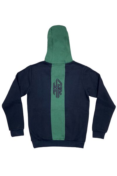 Masimar Men's 3 Thread Fabric Slim Fit Hooded Sweatshirt with Embroidery Detail
