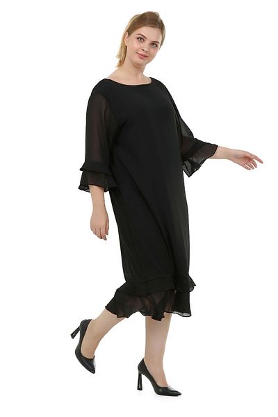 modayız Φόρεμα σιφόν Plus Size 11c-1830