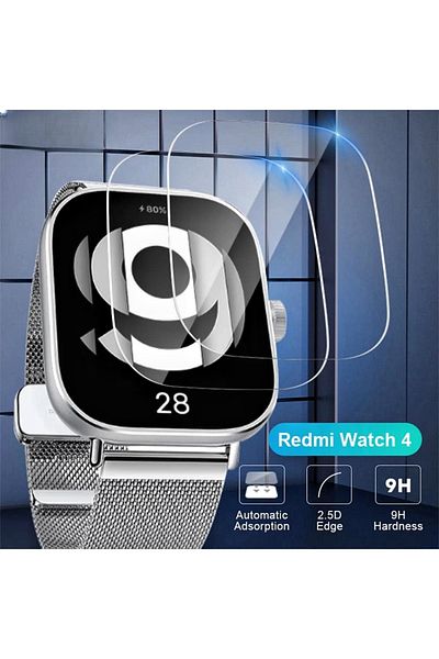 Choice Redmi Watch 4 5 Pieces 1-3pcs Tempered Glass For Xiaomi Redmi Watch 4 Smart Watch Clear Hd Screen Pr