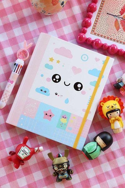 Victoria's Journals 192 Pages Secret Spiral Notebook - 96 Sheets, 17x24 Cm, 90gr.Dotted Hard Cover